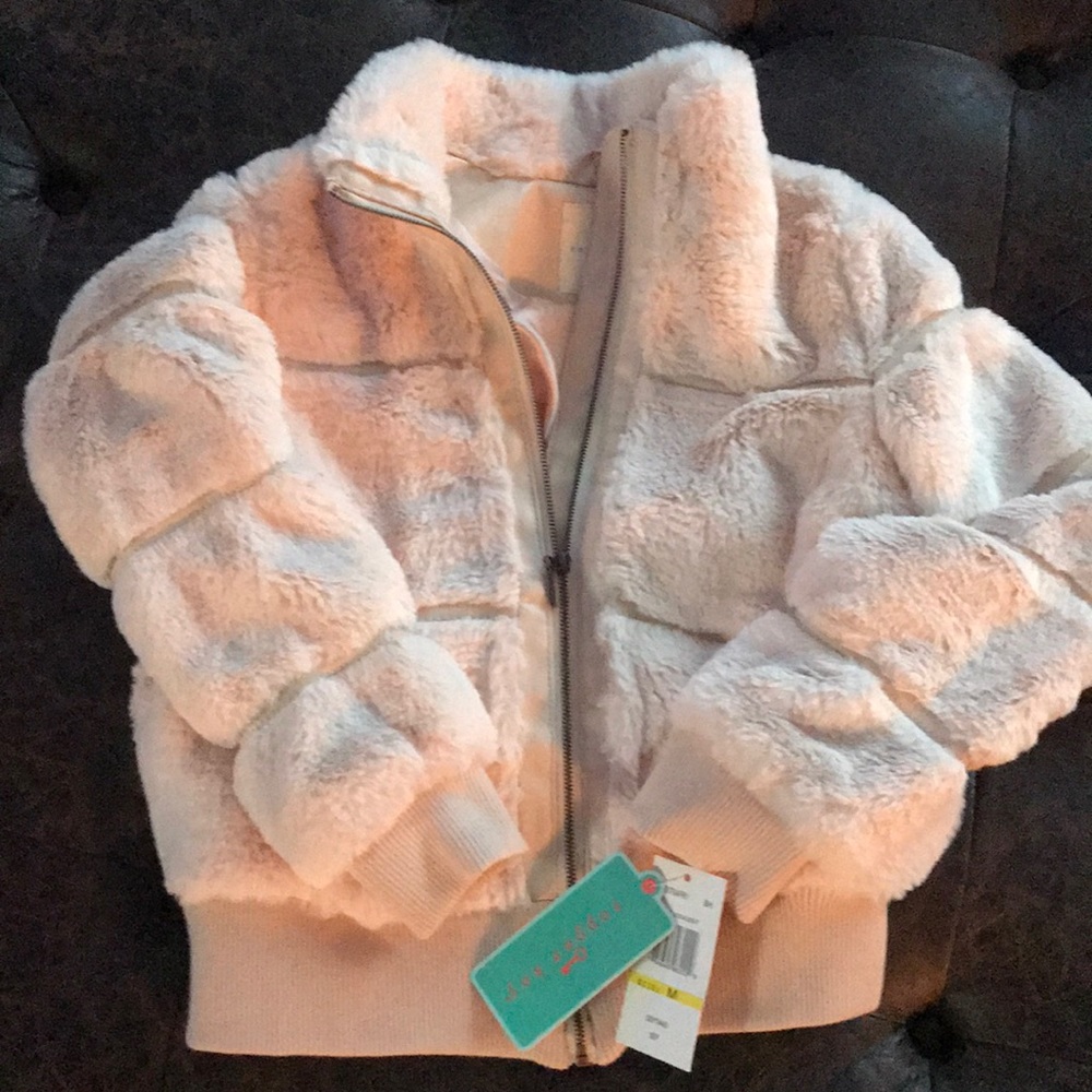 Girls size M pink Copper Key jacket